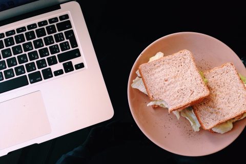 alimentación trabajo remoto teletrabajo